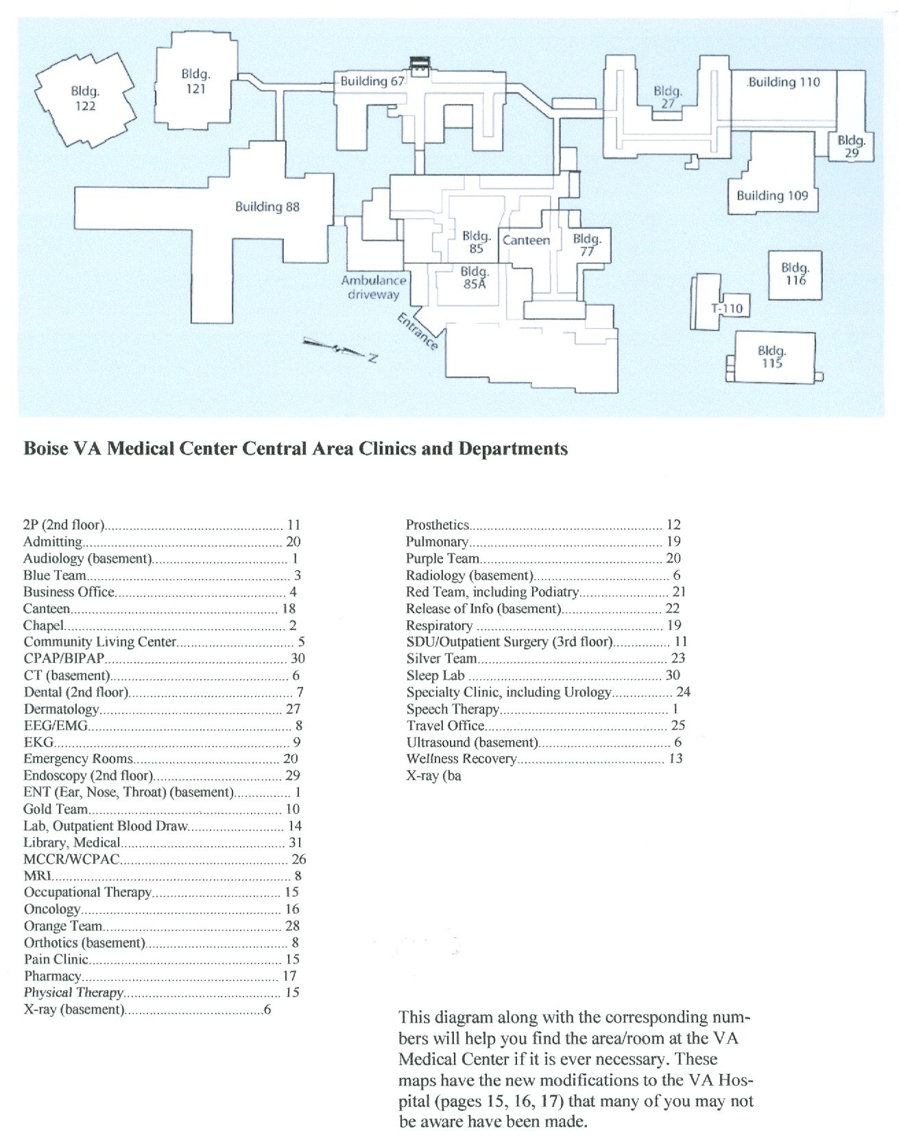 Boise VA Hospital maps-1