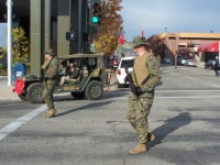 2008 Veterans Day Parade Marine Security.JPG