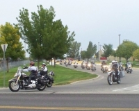 Sep 29th_ Honor Guard on bikes escorting CWO Phelps, US Army, MIA back home.JPG