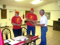 Sep 17th, Stan Meholchick being award for his services.JPG