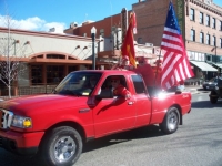Nov7,2009 Veterans Day Parade, Bobbie Lee designated driver.JPG